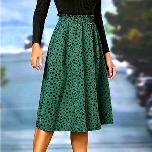 New-Women's Casual Leopard Print Skirt